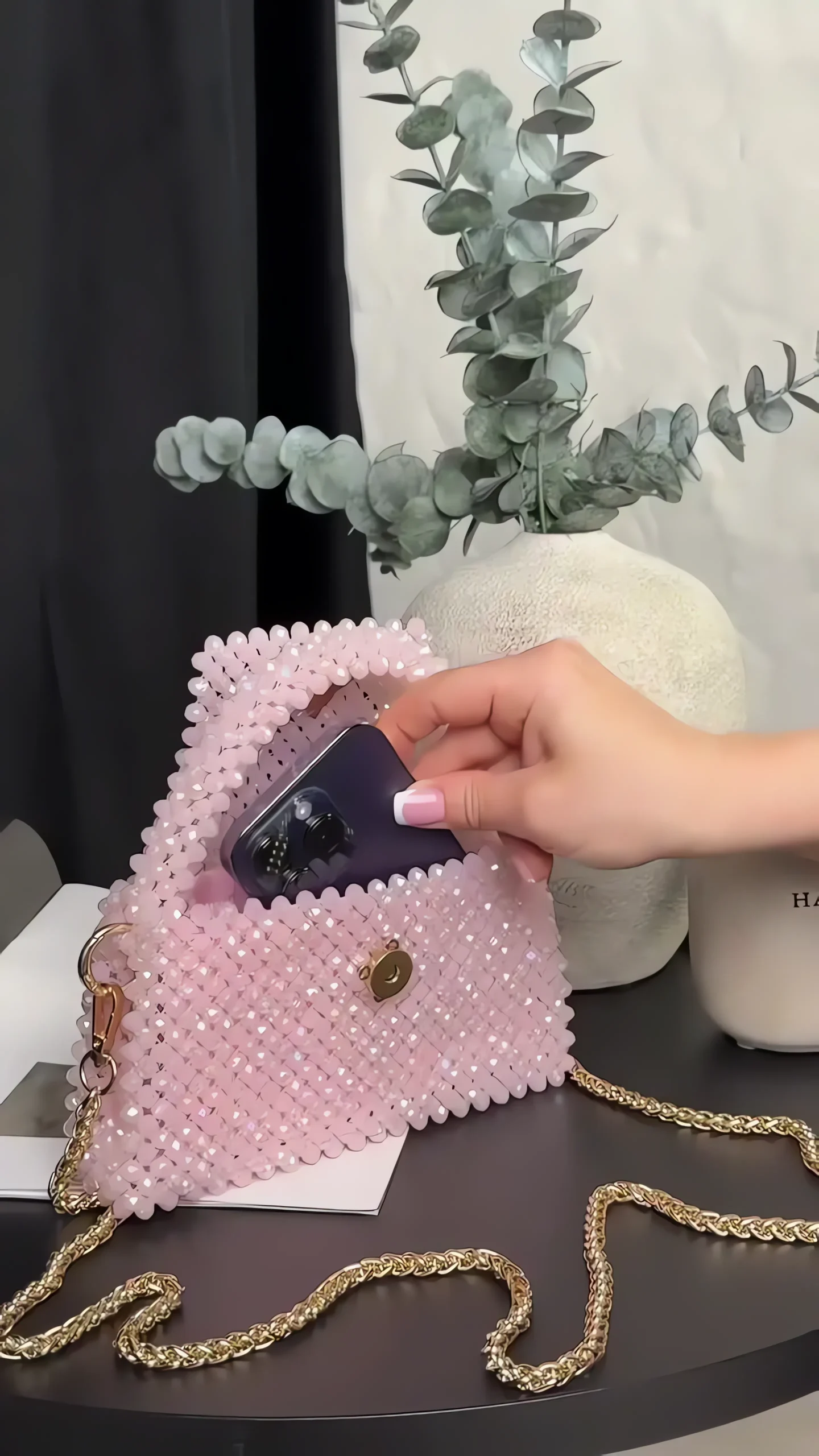 Aisin Pink Party Bag
