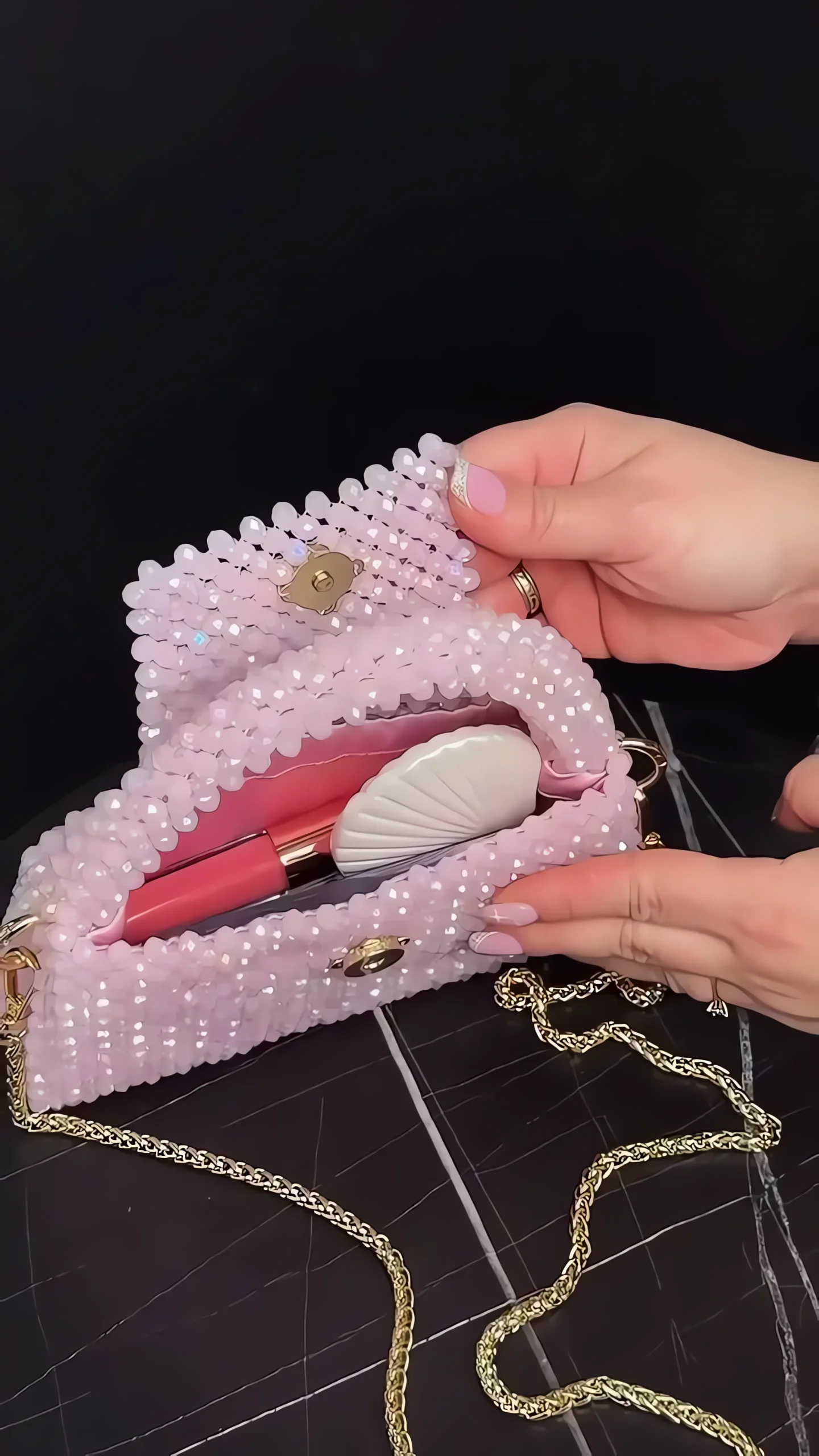 Aisin Pink Party Bag